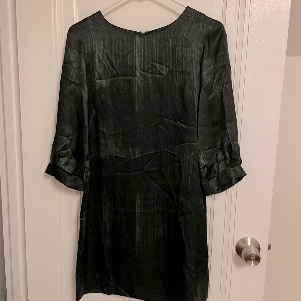 Silk French Connection Shirt Dress